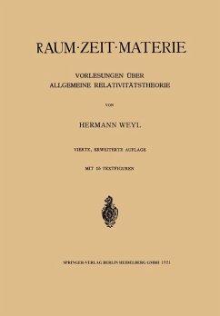 Raum, Zeit, Materie (eBook, PDF) - Weyl, Hermann