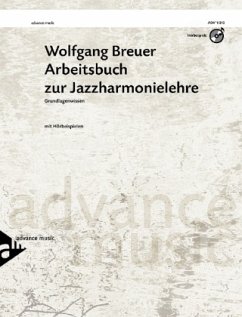Arbeitsbuch zur Jazzharmonielehre, m. Audio-CD - Breuer, Wolfgang