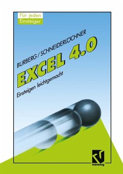 Excel 4.0 (eBook, PDF) - Schneiderlöchner, Peter