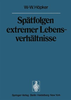 Cover Spätfolgen extremer Lebensverhältnisse (eBook, PDF)