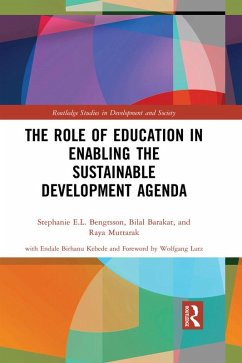 Cover The Role of Education in Enabling the Sustainable Development Agenda (eBook, ePUB)