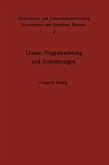 Lineare Programmierung und Erweiterungen (eBook, PDF)
