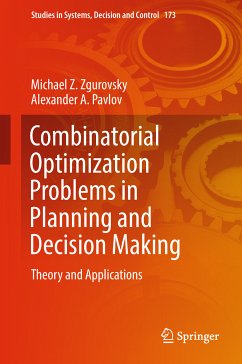 Combinatorial Optimization Problems in Planning and Decision Making (eBook, PDF) - Zgurovsky, Michael Z.; Pavlov, Alexander A.