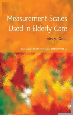 Measurement Scales Used in Elderly Care (eBook, PDF) - Gupta, Abhaya; Rehman, Almas