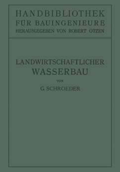 Cover Landwirtschaftlicher Wasserbau (eBook, PDF)