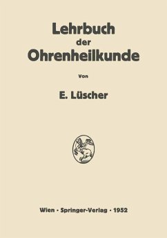 Lehrbuch der Ohrenheilkunde (eBook, PDF) - Lüscher, Erhard