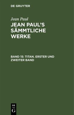 Cover Titan. Erster und zweiter Band (eBook, PDF)