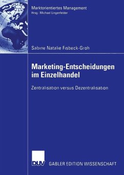 Marketing-Entscheidungen im Einzelhandel (eBook, PDF) - Fisbeck-Groh, Sabine Natalie