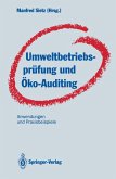 Umweltbetriebsprüfung und Öko-Auditing (eBook, PDF)