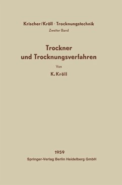 Trockner und Trocknungsverfahren (eBook, PDF) - Kröll, Karl; Krischer, Otto