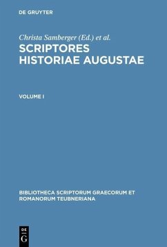 Cover Scriptores historiae Augustae (eBook, PDF)