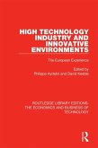 High Technology Industry and Innovative Environments (eBook, PDF)
