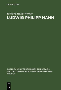 Ludwig Philipp Hahn (eBook, PDF) - Werner, Richard Maria