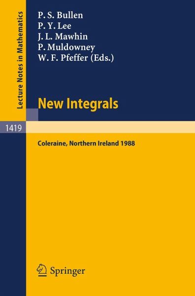 New Integrals (eBook, PDF)