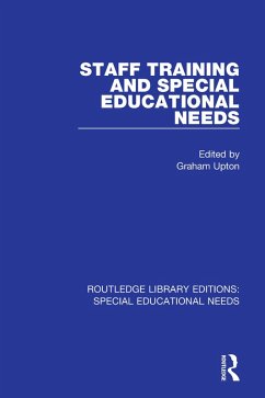 Cover Staff Training and Special Educational Needs (eBook, PDF)
