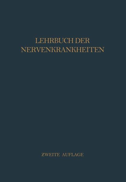 Lehrbuch der Nervenkrankheiten (eBook, PDF)