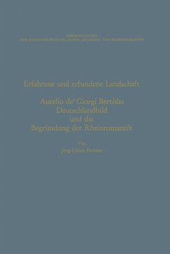 Erfahrene und erfundene Landschaft (eBook, PDF) - Fechner, Jörg-Ulrich