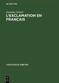 L'exclamation en français (eBook, PDF)