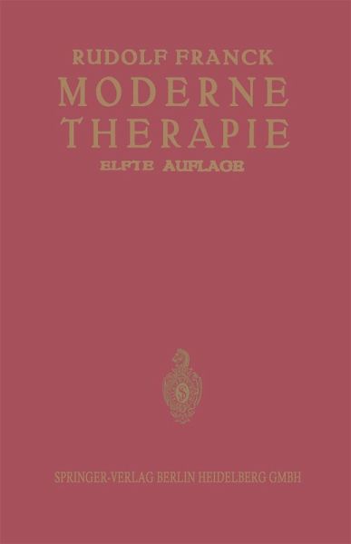 Moderne Therapie in innerer Medizin und Allgemeinpraxis (eBook, PDF) Moderne Therapie in innerer Medizin und Allgemeinpraxis (eBook, PDF)