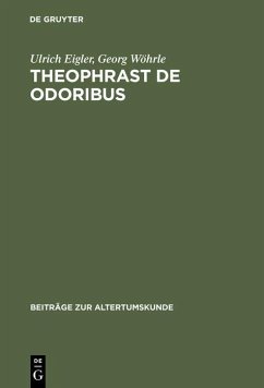 Cover Theophrast De odoribus (eBook, PDF)