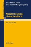 Modular Functions of One Variable VI (eBook, PDF)