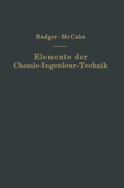 Cover Elemente der Chemie-Ingenieur-Technik (eBook, PDF)