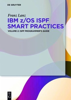 ISPF Programmer's Guide (eBook, ePUB) - Lanz, Franz
