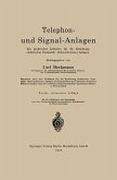 Telephon- und Signal-Anlagen (eBook, PDF)