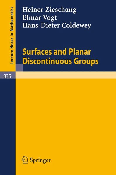 Surfaces and Planar Discontinuous Groups (eBook, PDF)