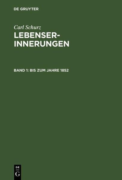 Bis zum Jahre 1852 (eBook, PDF) Bis zum Jahre 1852 (eBook, PDF)