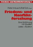 Friedens- und Konfliktforschung (eBook, PDF)