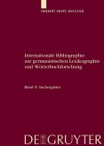 Internationale Bibliographie zur germanistischen Lexikographie und Wörterbuchforschung. Register (eBook, ePUB)