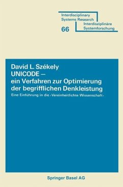 UNICODE - ein Verfahren zur Optimierung der begrifflichen Denkleistung (eBook, PDF) - Szekely