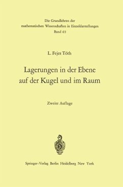 Lagerungen in der Ebene auf der Kugel und im Raum (eBook, PDF) - Toth, L. Fejes