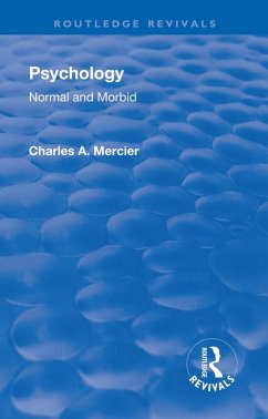 Cover Revival: Psychology: Normal and Morbid (1901) (eBook, PDF)