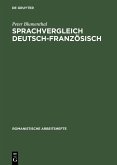 Sprachvergleich Deutsch-Französisch (eBook, PDF)
