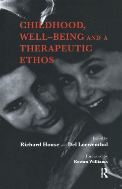 Cover Childhood, Well-Being and a Therapeutic Ethos (eBook, ePUB)