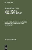 Deutsche Dramaturgie vom Naturalismus bis zur Gegenwart (eBook, PDF)