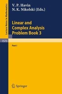 Linear and Complex Analysis Problem Book 3 (eBook, PDF)