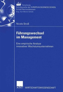 Führungswechsel im Management (eBook, PDF) - Struß, Nicola