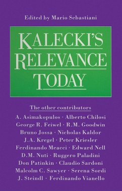 Kalecki's Relevance Today (eBook, PDF)