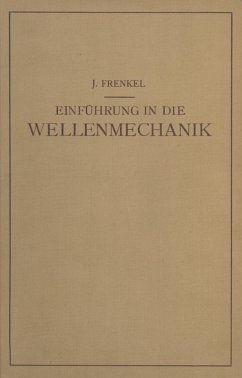 Einfuhrung in die Wellenmechanik (eBook, PDF) - Frenkel, J.