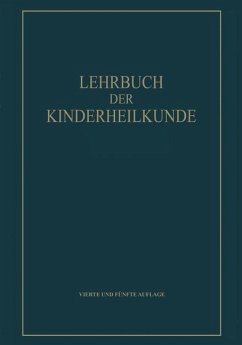 Lehrbuch der Kinderheilkunde von (eBook, PDF) - Rominger, Erich G.