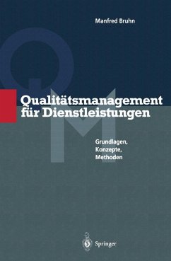 Cover Qualitätsmanagement für Dienstleistungen (eBook, PDF)