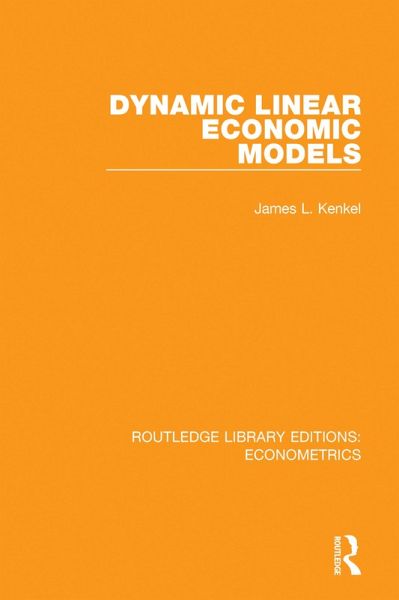 Dynamic Linear Economic Models (eBook, ePUB)