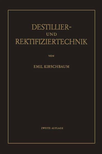 Destillier- und Rektifiziertechnik (eBook, PDF)