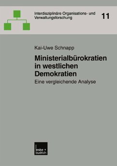 Ministerialbürokratien in westlichen Demokratien (eBook, PDF) - Schnapp, Kai-Uwe