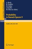 Probability in Banach Spaces V (eBook, PDF)