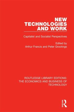 Cover New Technologies and Work (eBook, PDF)