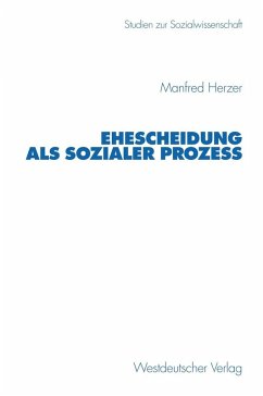 Ehescheidung als sozialer Prozeß (eBook, PDF) - Herzer, Manfred